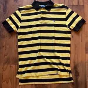 Striped yellow and black Polo by Ralph Lauren